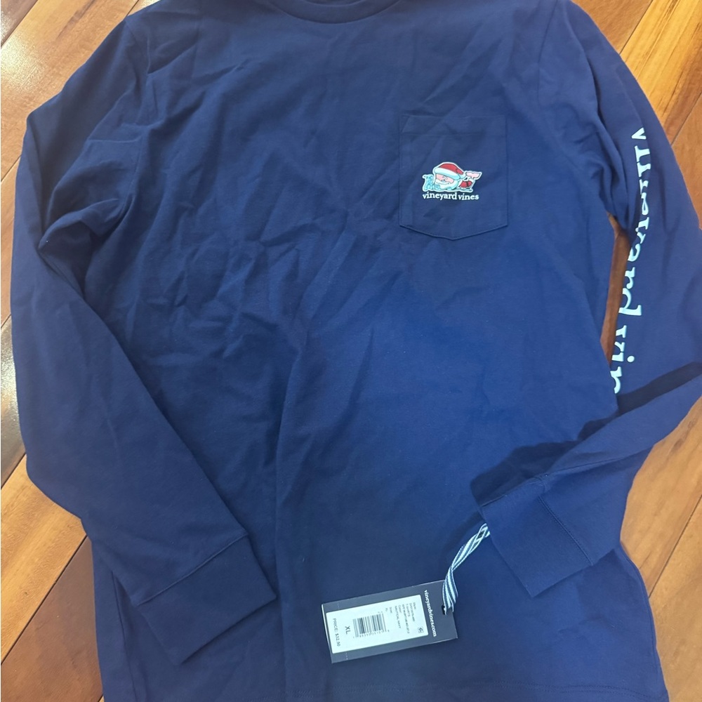 Vineyard Vines Classic Navy Tee